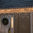 thumbnail image 3 of Celebrations 14083W-71 Mini Icicle Clear 300 Light Set, 3 of 5