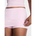 thumbnail image 4 of No Boundaries Sleepwear Tube Top and Skort Set from our Cloud Core Collection, 2 Piece, Women’s and Women’s Plus XXS-3X, 4 of 5