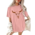 thumbnail image 4 of Lightweight Summer Tops for Women Casual Beach Daily Cute Short Sleeve, 4 of 6