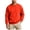 Red, variant on TKKCS Mens Fleece Crewneck Sweatshirt- Lightweight Loose Fit Casual Daily Long Sleeve Pullover Tops Blue Size XL
