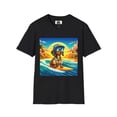 thumbnail image 2 of Dachshund crashing waves t shirt, 2 of 10
