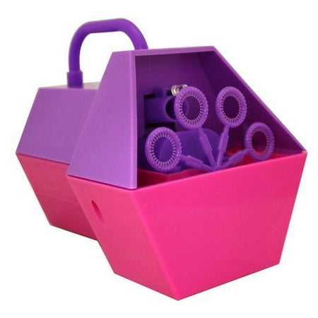 Portable Bubble Machine With 3oz Bubble Solution