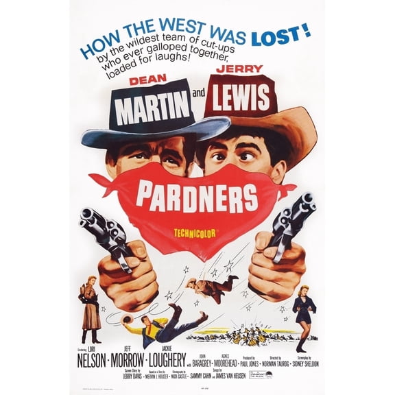 Pardners Movie Poster Masterprint