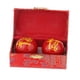 thumbnail image 5 of Bolas De Masaje De 2 Piezas Con Caja De Almacenamiento Bolas De Baoding Para Personas De Mediana Edad Fu Word Red Sunnimix Ejercicio Masaje Balonmano, 5 of 8