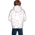 thumbnail image 6 of Kll Unisex Kids Boys Girls Hooded Pocket Pullover Hoodies-Breast Cancer Awareness, 6 of 9