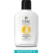 OLAY Complete UV Daily Moisturizer SPF 15, Sensitive Skin 6 oz (Pack of 2)