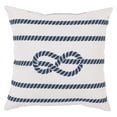 thumbnail image 2 of Surya Rain Poly Fill 18" Square Pillow in Cobalt and Red, 2 of 2
