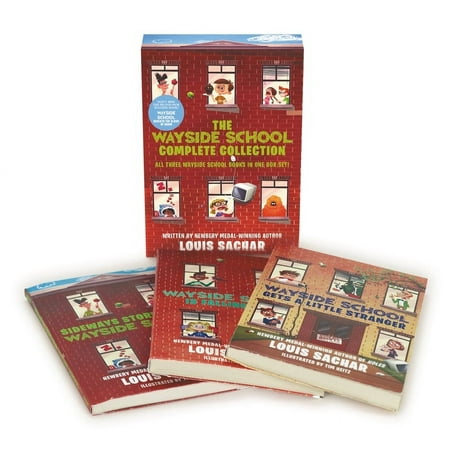 Wayside School 3-Book Box Set: Sideways Stories from Wayside School, Wayside School Is Falling down, Wayside School Gets a Little Stranger