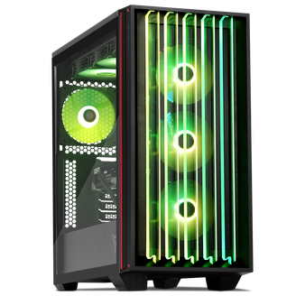 ABS Kaze II Ruby Gaming PC - Windows 11 - AMD Ryzen 7 9800X3D