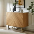 thumbnail image 2 of Roomfitters Storage Cabinet Credenza, Wood Off-White, 2 of 12