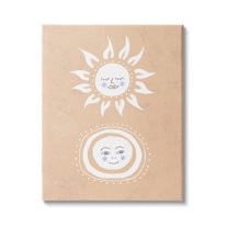 Stupell Industries Rising Sun and Moon Children's Boho Chic Sky, 16 x 20, Design by Tina Devins