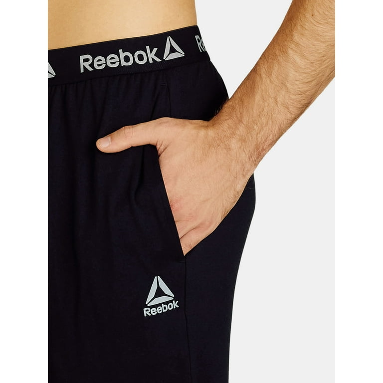 Reebok Men's Tech Comfort Tapered Jogger Pajama Lounge Pant, Sizes
