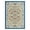 Beige Blue, variant on Garvee 2'x6' Vintage Butterfly Insect Runner Rug Medallion Floral Rug, Washable Non Slip Indoor Floor Carpet for Entryway Kitchen Hallway, Brown