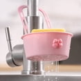 thumbnail image 4 of Hanging Sink Drain Basket, Kitchen Sink Fruit Vegetable Washing Colander, Household Sink Storage Strainer Rack, Basket for Kitchen Sink Food Washing Storage, 4 of 7