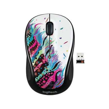 Logitech - Pebble i345 Bluetooth Optical Ambidextrous Mouse for iPad - Graphite
