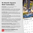 thumbnail image 2 of BrownTrout Wolves 2024 12x24 Inch Square Wall Calendar, 9781975470357, 2 of 8