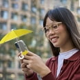 thumbnail image 3 of Mini Motorcycle Umbrella with Phone Holder - Suction Cup Mount, Windproof - for Rain Protection, Delivery Rides, Outdoor Activities, 3 of 4