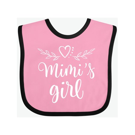 

Inktastic Mimi Girl Granddaughter Gift Gift Baby Girl Bib