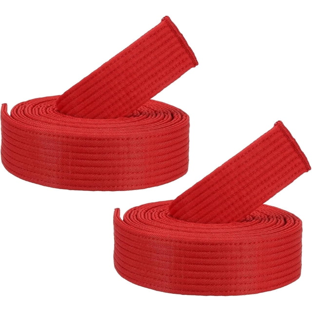 Taekwondo Colored Ranking Belts, Polyester Martial Arts Judo Karate Belt for Coach Teaching Practice