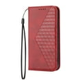 thumbnail image 2 of Tarise for Google Pixel 6 Phone Case, Luxury PU Leather Shockproof Flip Folding Kickstand Card Holder Pocket Wallet Wrist Strap Handbag Magnetic Closure Case Cover for Google Pixel 6 6.4 inch, Red, 2 of 9