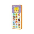 thumbnail image 1 of Orange Rechargeable Smart Phone Toy Play Cell Phone With Led Educational Machine Learning Alphabet Numbers Math Music Sounds Interactive Touch Screen Early Development Toy For Baby Kids Bi, 1 of 9