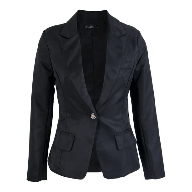 citgeett Women's One Button Slim Business Formal Suit