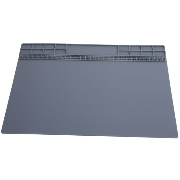 Rubber Mat Non Slip Watch Repair Table Pad Watchmaker Maintenance Accessory Gray
