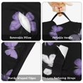 thumbnail image 6 of Butterfly and Purple Black Pattern Teens Toddler Nap Mat with Pillow, Sleeping Mat Bag for Preschool Daycare 59"x22", 6 of 6