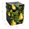 thumbnail image 5 of Pear Foldable Car Trash Can with Lid, Leak-Proof Hanging Storage Bag - Car Trash Bin, Mini Trash Can, 5 of 6