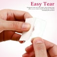 thumbnail image 3 of Masteelf  100 Pcs Self Adhesive Card Hanging Tabs Lintel Decoration Big Sieve Dice Transparent, 3 of 8