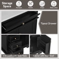 thumbnail image 4 of Christopher Knight Home 30" Bathroom Vanity with Sink, Soft-Close Door, Tip-out Drawer, Black, 4 of 12