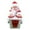 A, variant on ZJNGJC Rock Drumming Santa Playing Drum Red Green Doll Musical Moving Figure Snowman Battery Operated Home Xmas Holiday Party Ornament A