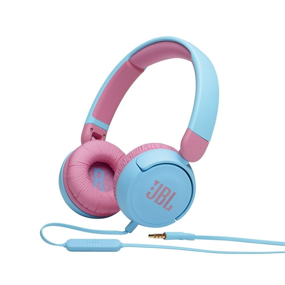 JBL Kids Jr310 Series Wired On-Ear Headphones - Blue