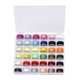 thumbnail image 1 of Colores mezclados bobinas de coser hilo de coser bobina de plástico Kit de accesorios de máquina de coser para el hogar 72 Piezas Yuarrent HA3128-00B, 1 of 6