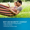 thumbnail image 6 of Nicorette Nicotine Uncoated Lozenge to Stop Smoking, 4mg, Mint Flavor - 24 Count, 6 of 8