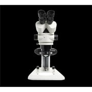 Z4 Zoom Trinoc 7x-45x on Dual-LED Light Stand Microscope, White & Black