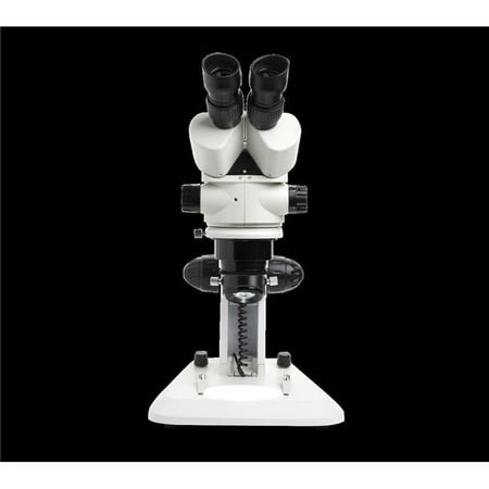 Z4 Zoom Trinoc 7x-45x on Dual-LED Light Stand Microscope, White & Black