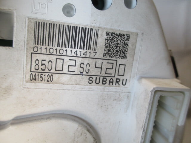 Pre-Owned 2014 Subaru Forester Speedometer Speedo Cluster 83K OEM - Verify Specific Vehicle Fitment In Description - (Good)
