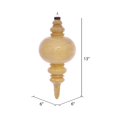 thumbnail image 2 of Vickerman MC197590 13 Po. Finial Grain de Bois Tan, 2 of 2