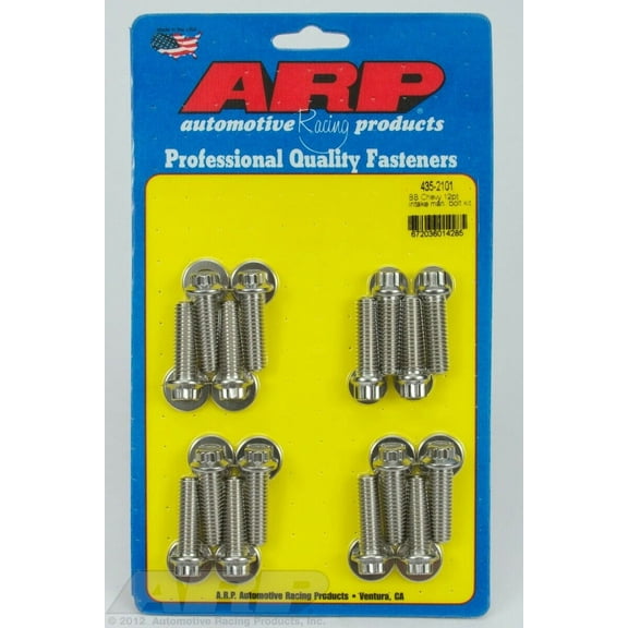 ARP INC. 435-2101 BB CHEVY 12PT INTAKE MANIFOLD BOLT KIT