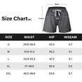 thumbnail image 7 of Mens 5" Cotton Sweat Shorts with 3 Zipper Pockets & Elastic Waist Drawstring for Casual Running Lounge Gym, 7 of 7