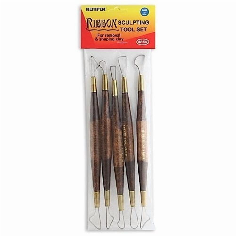 Kemper Tools Ribbon Sculpting Tool Set, 8", 5-Pieces