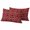 Red, variant on Outdoor Waterproof Pillow Covers Abstract Flower Burgundy Red Decorative Throw Pillow Protectors,Pillowcase Cushion Cases for Patio Sofa Garden Couch,16x16in,Pack of 2