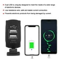 thumbnail image 4 of Car Charger Dual Usb Charger Charger Power Adapter Boat Charger Motorcycle Usb Charger Dual USB Charger Power Adapter 12-24V 3.1A For Car Boat Motorcycle, 4 of 8
