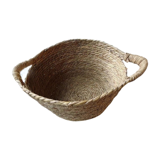 Cesta para Recién Nacido, Cuna de Paja Tejida a Mano, Accesorios Shower Boys Hugo Accesorios de fotografía