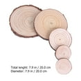 thumbnail image 2 of PBPBOX 5Pcs Wood Slices for DIY Crafts Photo Prop Assorted Color, 2 of 5