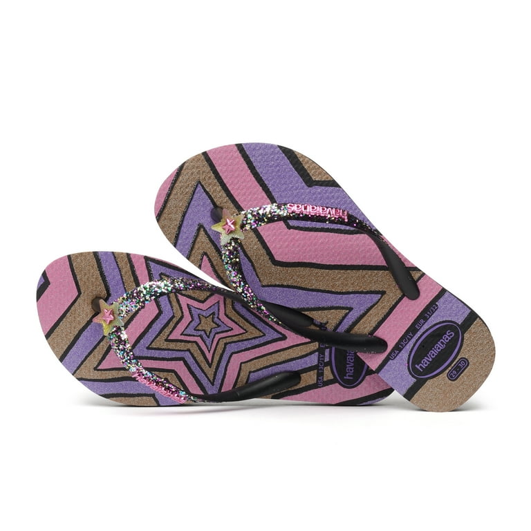 Havaianas Slim Glitter II Flip Flop Sandal : : Clothing, Shoes &  Accessories