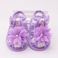 thumbnail image 3 of Xinhuaya Summer Baby Girl First Walker Shoes Flower Stitching Hollow Cotton Casual Shoes, 3 of 6