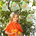 thumbnail image 6 of 50Pcs/100Pcs Fruit Protection Bags for Fruit Tree Fruit Netting Bags with Drawstring, Fruit Tree Bags mesh, Garden Mesh Barrier Bag for Plant Fruit Flower and Vegetables, 6 of 7