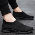 thumbnail image 2 of GLYGML Slip-On Sneakers Lightweight Breathable Sock-Style Walking Shoes with Air Hole Sole for Casual Daily Wear, 2 of 5